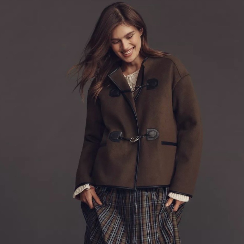 Elegant Brown Women's Maxi Coat